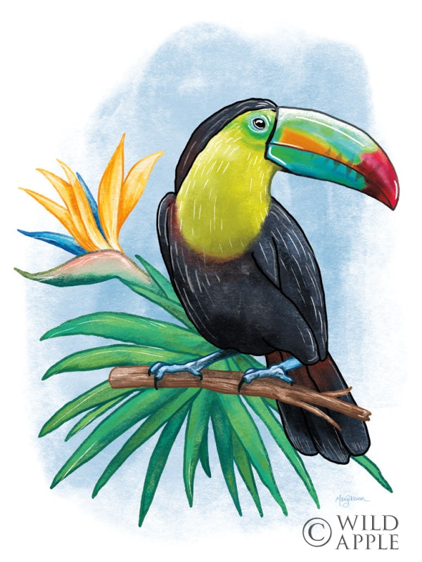 Reproduction of Tropical Flair IV by Mary Urban - Wall Decor Art