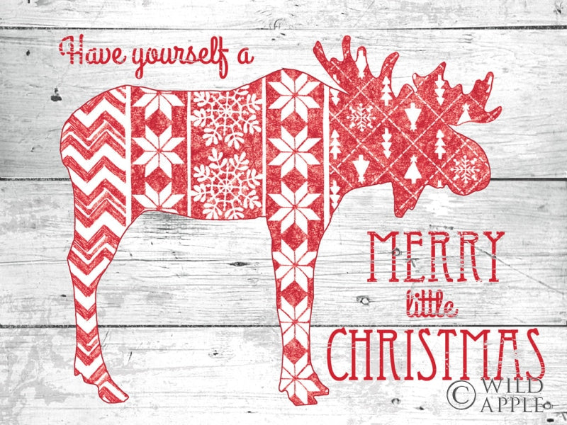 Reproduction of Nordic Holiday I by Beth Grove - Wall Decor Art