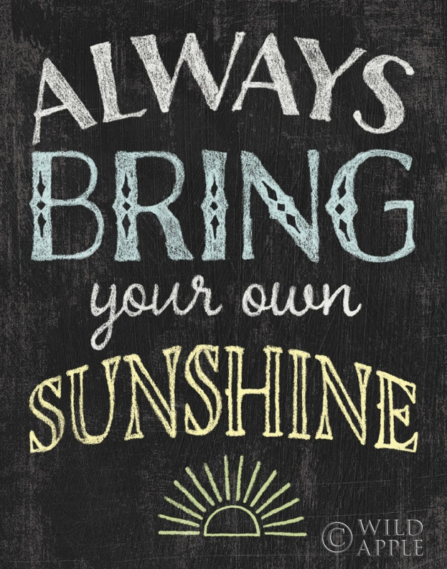 Reproduction of Winsome Words III by Moira Hershey - Wall Decor Art