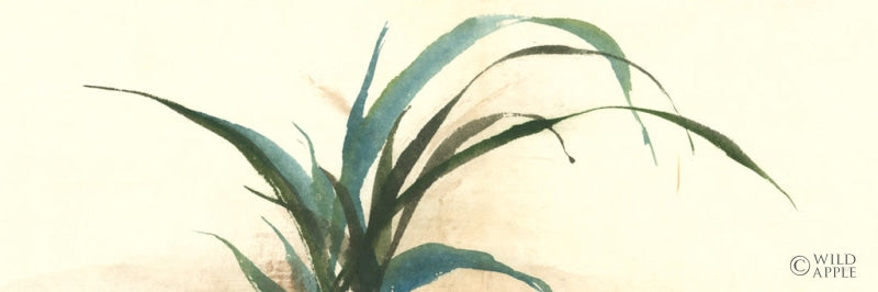 Reproduction of Horizontal Grass I Crop by Chris Paschke - Wall Decor Art