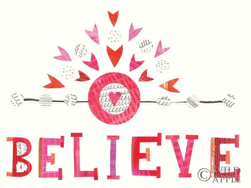 Reproduction of Love Words II by Melissa Averinos - Wall Decor Art