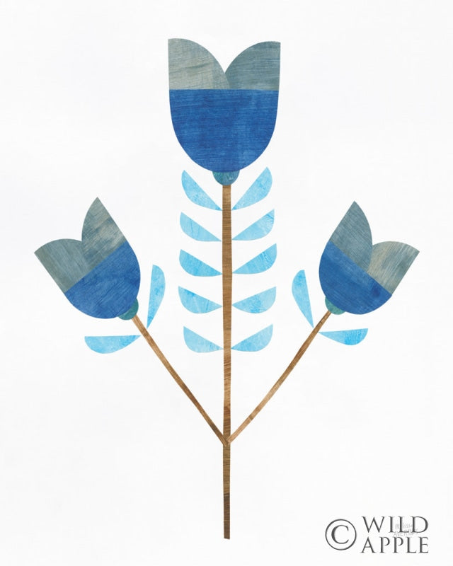 Reproduction of Retro Blooms I by Melissa Averinos - Wall Decor Art