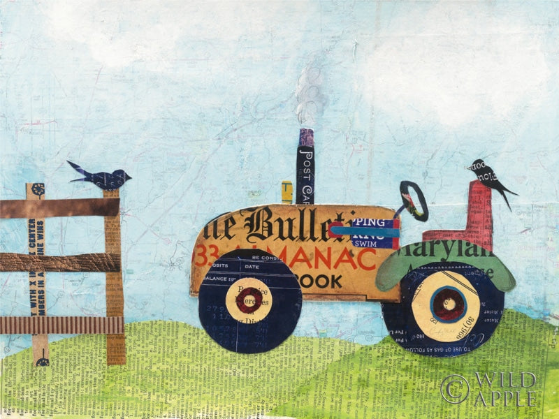 Reproduction of On the Farm II by Courtney Prahl - Wall Decor Art