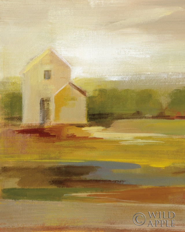 Reproduction of Hillside Barn I by Silvia Vassileva - Wall Decor Art