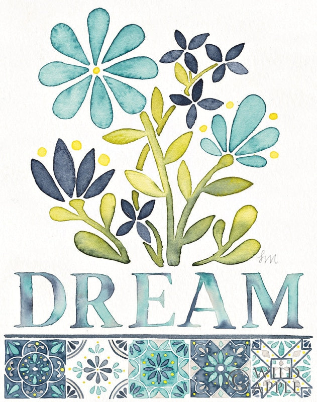 Reproduction of Garden Getaway Inspiration I by Laura Marshall - Wall Decor Art