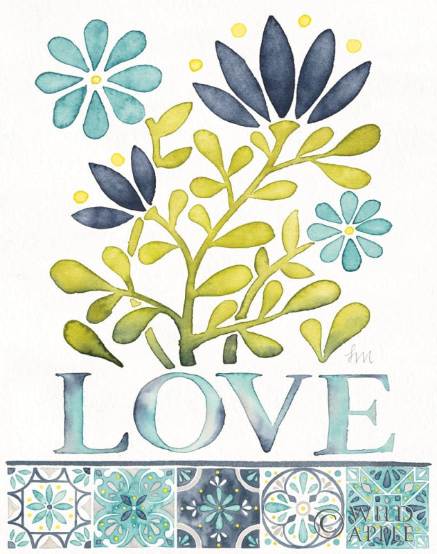 Reproduction of Garden Getaway Inspiration III by Laura Marshall - Wall Decor Art