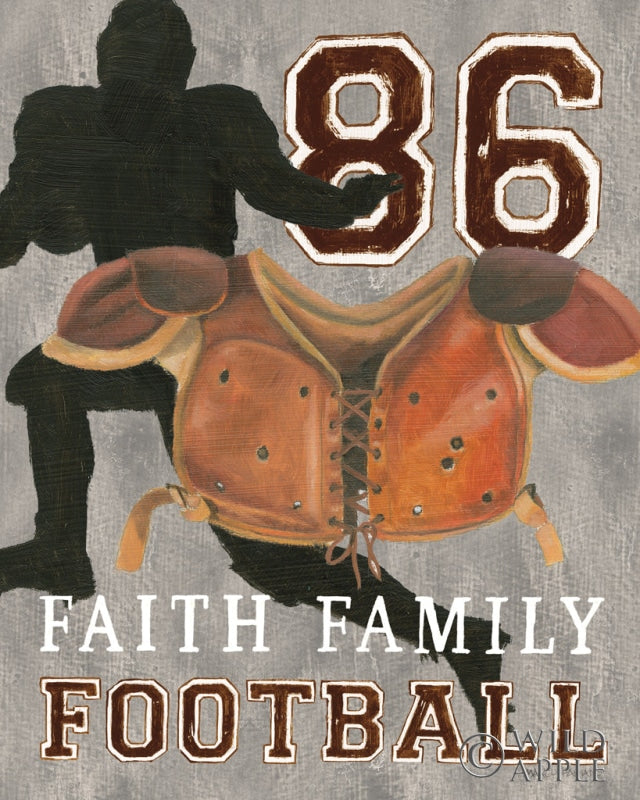 Reproduction of Game Day III by Marco Fabiano - Wall Decor Art