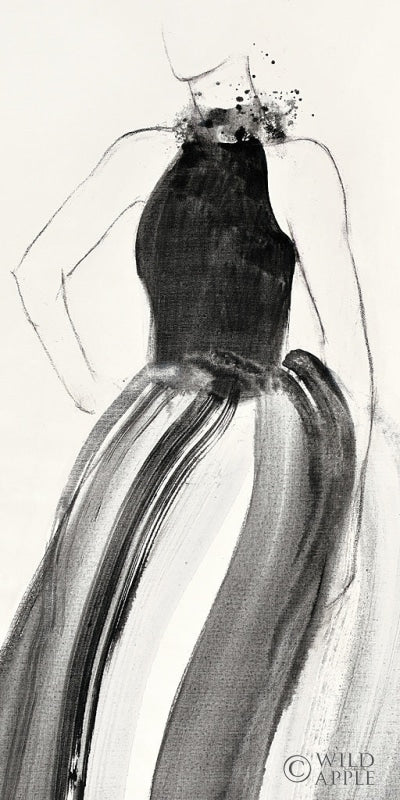 Reproduction of Fashionista II by Albena Hristova - Wall Decor Art