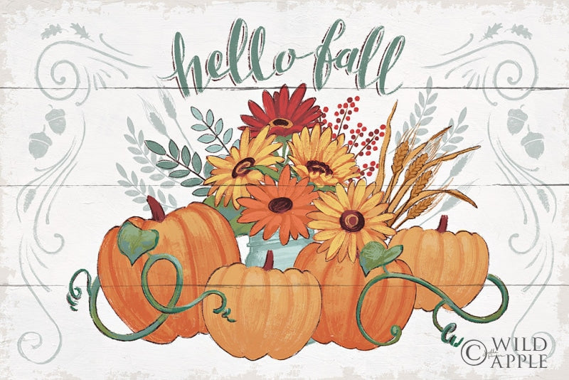 Reproduction of Fall Fun I by Janelle Penner - Wall Decor Art