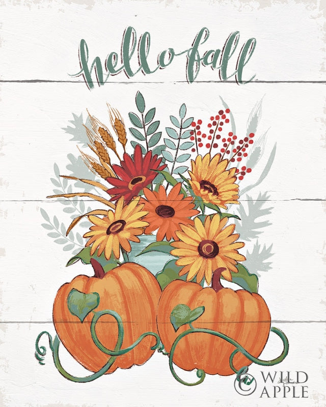 Reproduction of Fall Fun II by Janelle Penner - Wall Decor Art