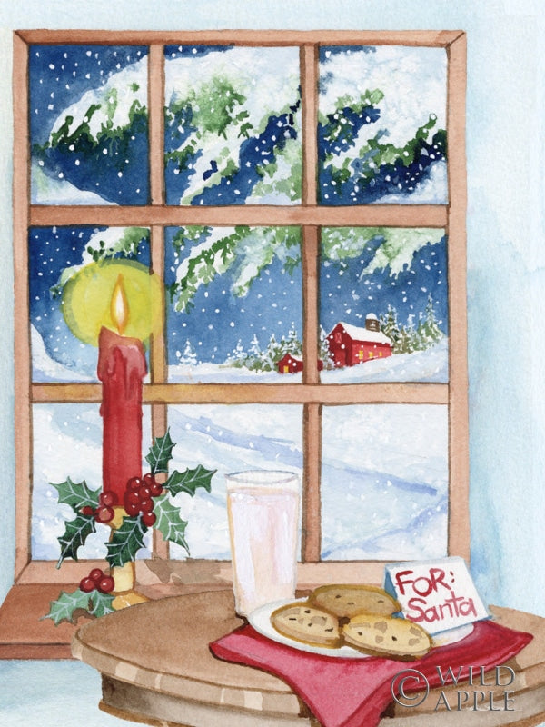 Reproduction of Night Before Christmas IV by Kathleen Parr McKenna - Wall Decor Art