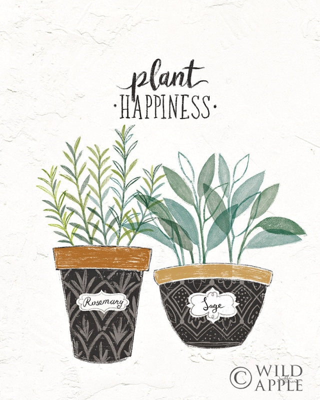 Reproduction of Fine Herbs IV by Janelle Penner - Wall Decor Art