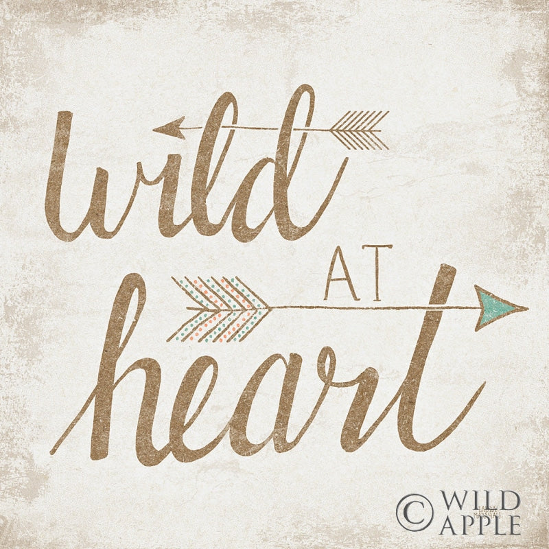 Reproduction of Wild at Heart Beige by Laura Marshall - Wall Decor Art
