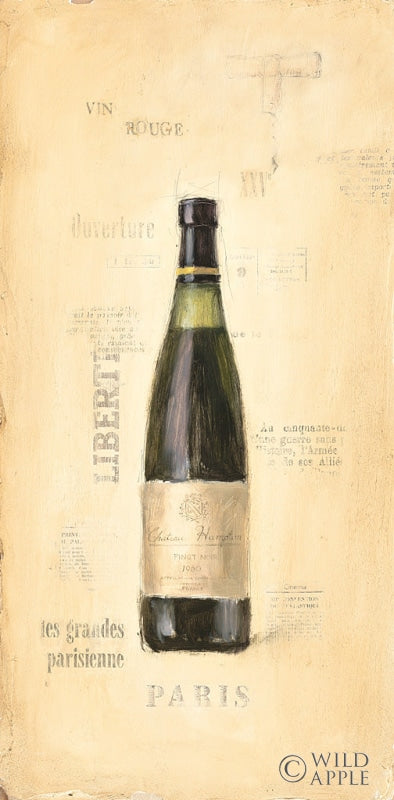 Reproduction of Vin Rouge by Emily Adams - Wall Decor Art