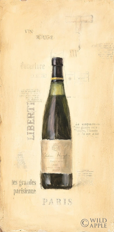 Reproduction of Vin Rouge by Emily Adams - Wall Decor Art