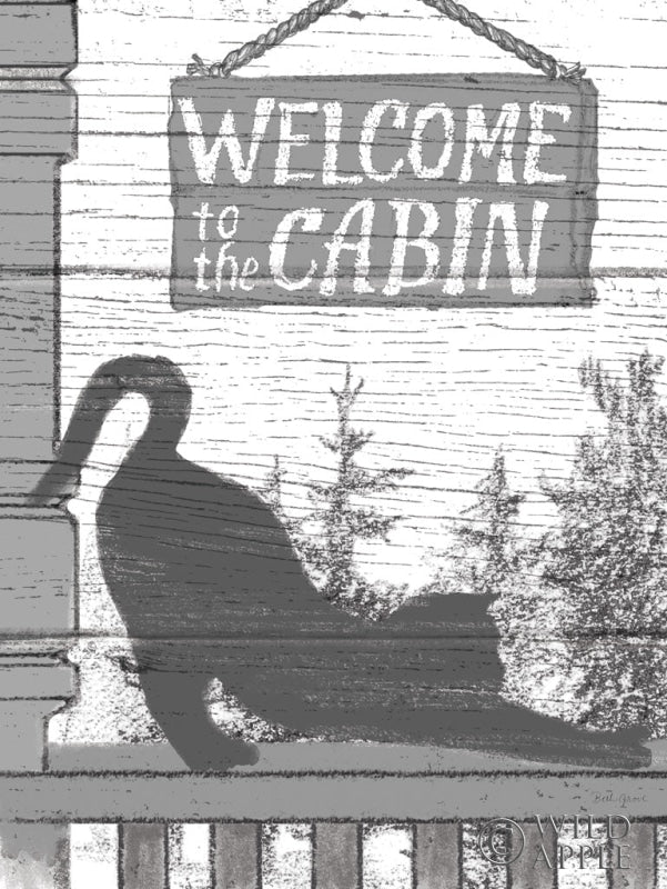 Reproduction of Fall Cabin VI by Beth Grove - Wall Decor Art