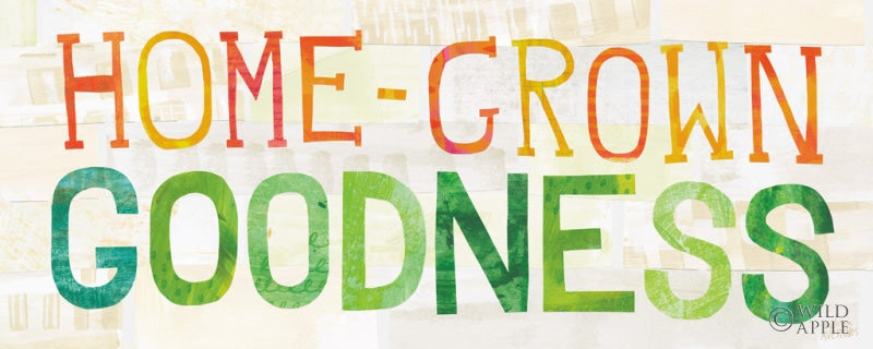 Reproduction of Kitchen Garden Cream Sign II by Melissa Averinos - Wall Decor Art