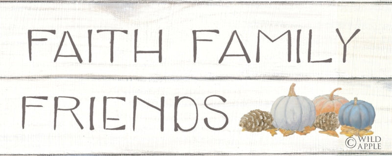Reproduction of Beautiful Bounty III Faith Family Friends by James Wiens - Wall Decor Art