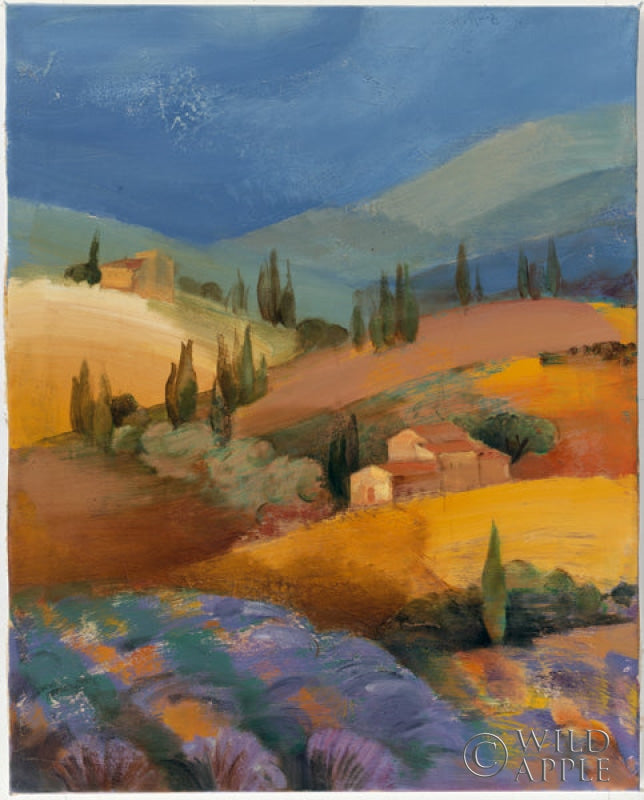 Reproduction of Tuscan Fields I by Albena Hristova - Wall Decor Art