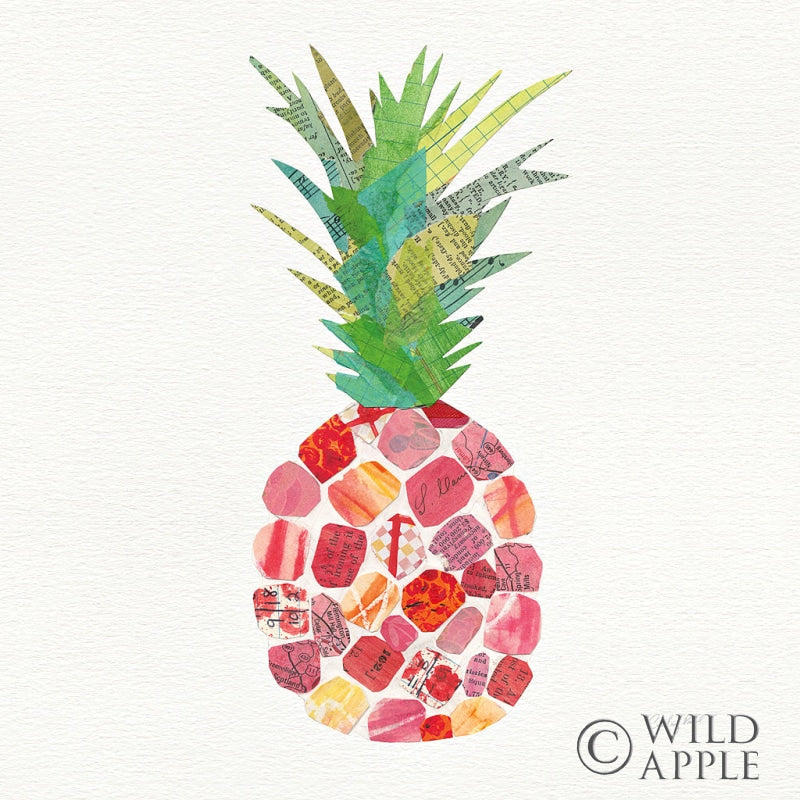 Reproduction of Tropical Fun Pineapple I by Courtney Prahl - Wall Decor Art
