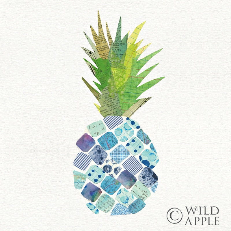 Reproduction of Tropical Fun Pineapple II by Courtney Prahl - Wall Decor Art