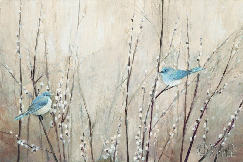Reproduction of Pretty Birds Neutral by Julia Purinton - Wall Decor Art