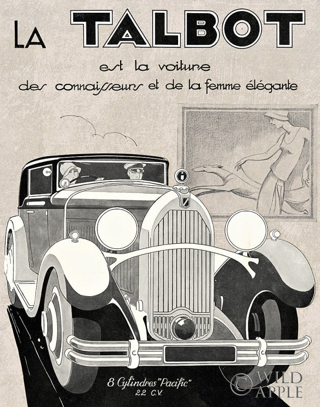 Reproduction of Road Tour I by Sue Schlabach - Wall Decor Art