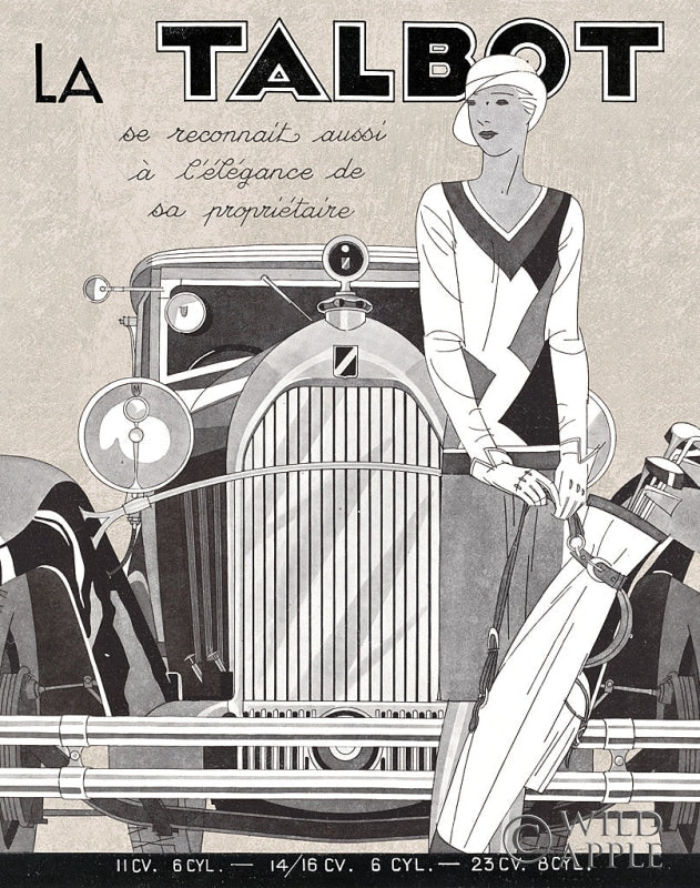 Reproduction of Road Tour II by Sue Schlabach - Wall Decor Art