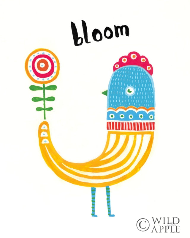 Reproduction of Blossom Birds II by Melissa Averinos - Wall Decor Art