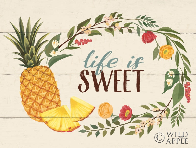 Reproduction of Sweet Life X Crop by Janelle Penner - Wall Decor Art