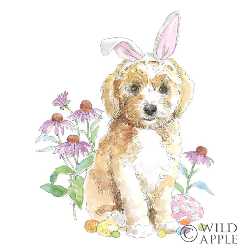 Reproduction of Easter Pups IV by Beth Grove - Wall Decor Art