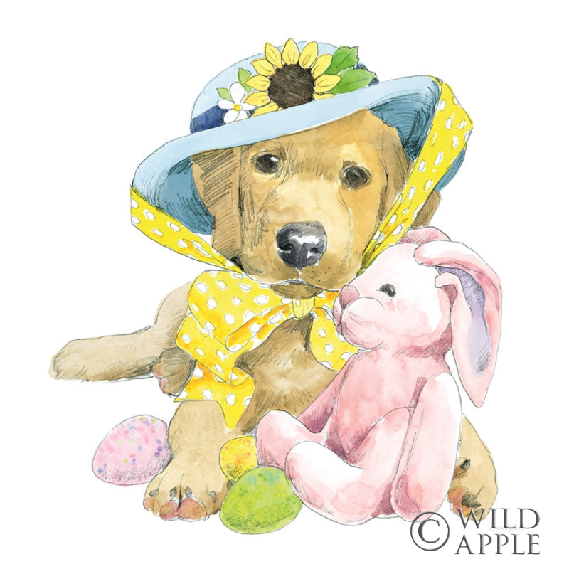 Reproduction of Easter Pups VI by Beth Grove - Wall Decor Art