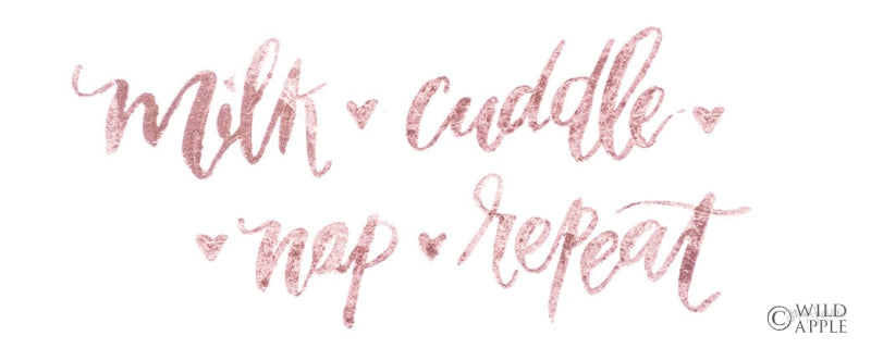 Reproduction of Sweet Baby Girl III Pink by Jenaya Jackson - Wall Decor Art