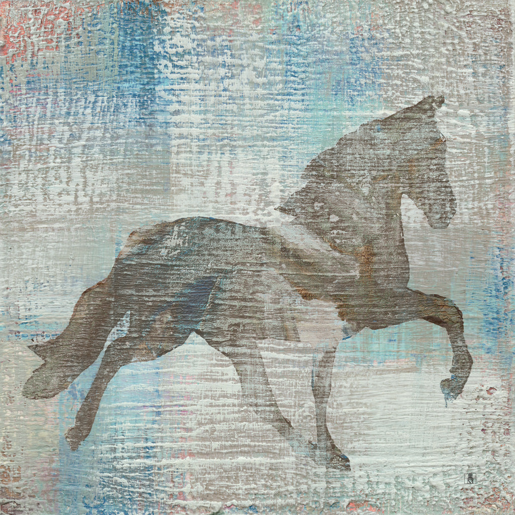 Reproduction of Cheval II Brown by Studio Mousseau - Wall Decor Art
