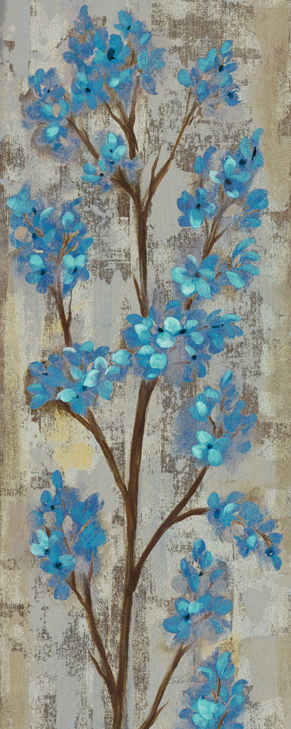 Reproduction of Almond Branch I Blue Crop by Silvia Vassileva - Wall Decor Art