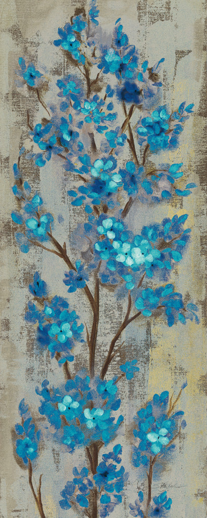 Reproduction of Almond Branch II Blue Crop by Silvia Vassileva - Wall Decor Art