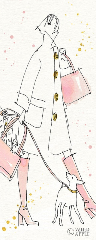 Reproduction of Fashion Feet V by Anne Tavoletti - Wall Decor Art