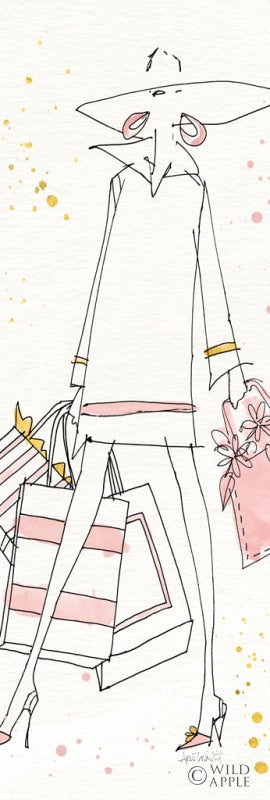 Reproduction of Fashion Feet VI Crop by Anne Tavoletti - Wall Decor Art