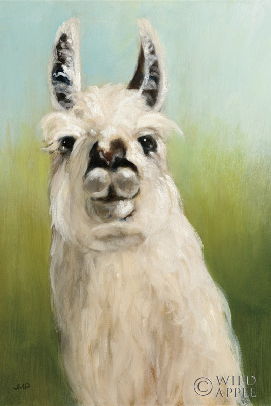 Reproduction of Whos Your Llama I Crop by Julia Purinton - Wall Decor Art