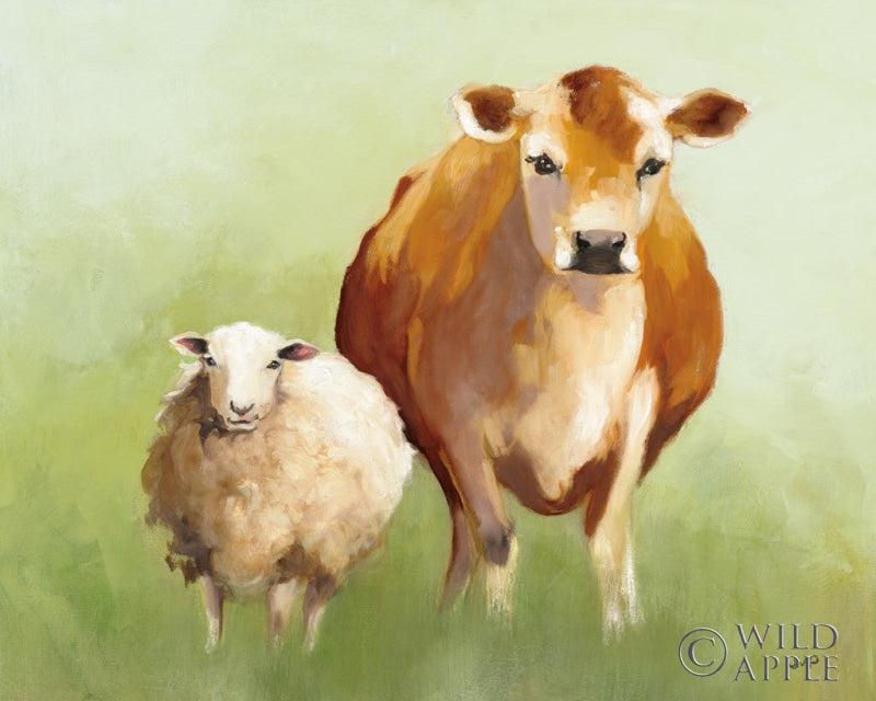 Reproduction of BFF II by Julia Purinton - Wall Decor Art