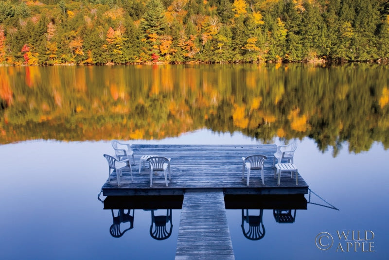 Reproduction of Amherst Lake by Alan Majchrowicz - Wall Decor Art