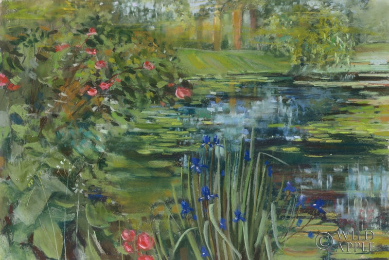 Reproduction of Peaceful Pond by Carol Rowan - Wall Decor Art