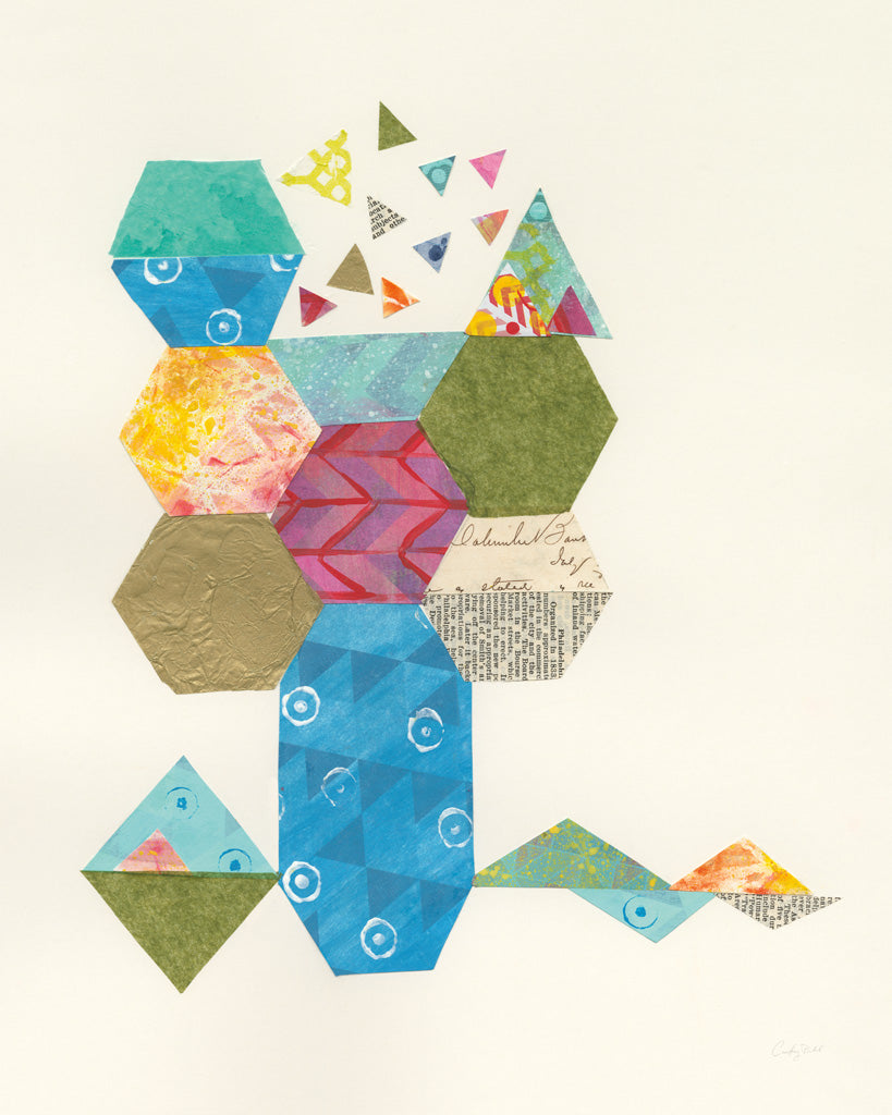 Reproduction of Modern Abstract Design I by Courtney Prahl - Wall Decor Art