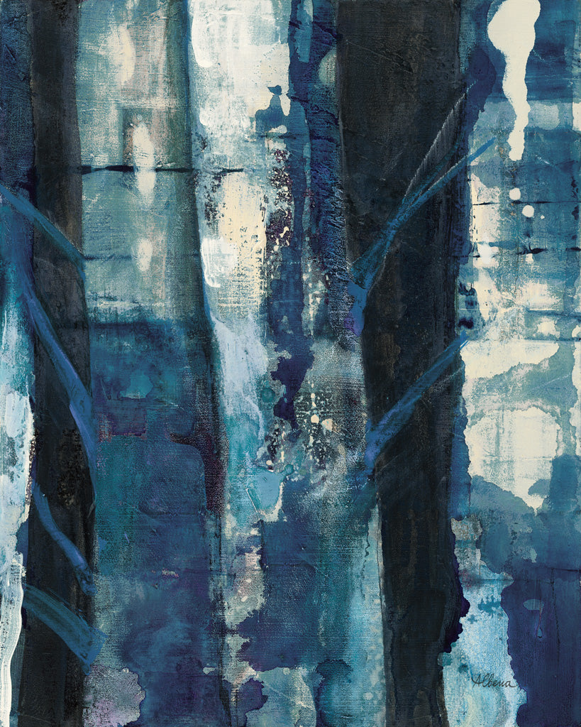 Reproduction of Deep Woods I Indigo by Albena Hristova - Wall Decor Art