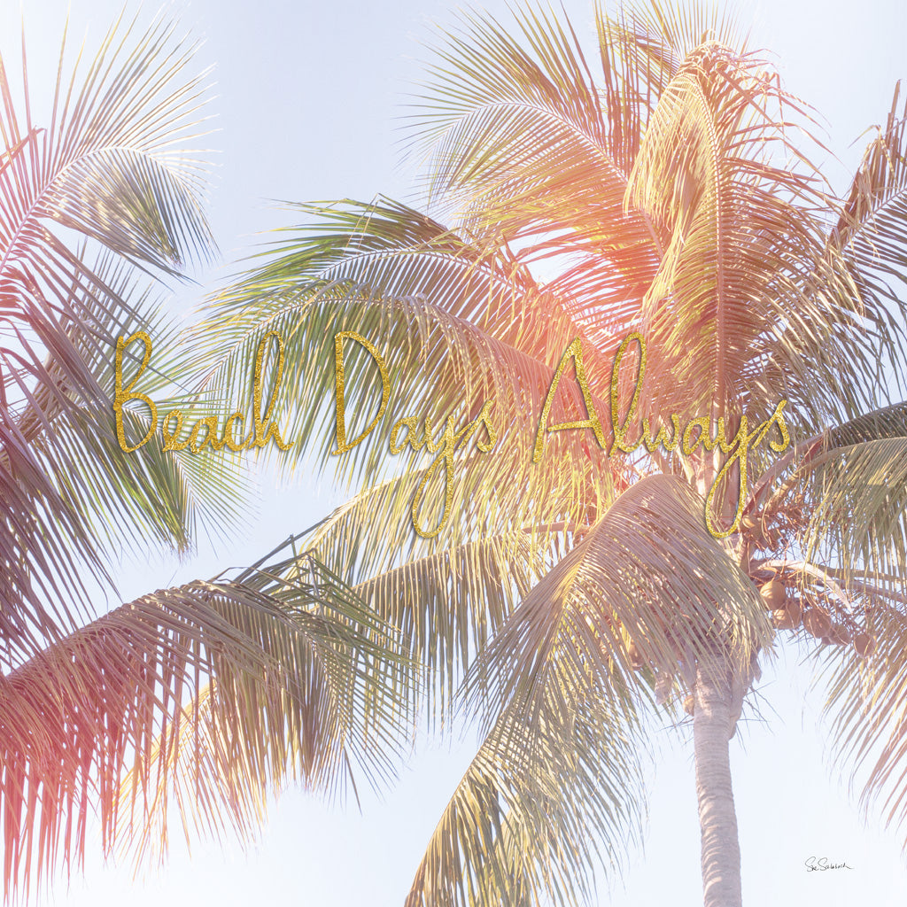 Reproduction of Dream Palm III Beach Days by Sue Schlabach - Wall Decor Art