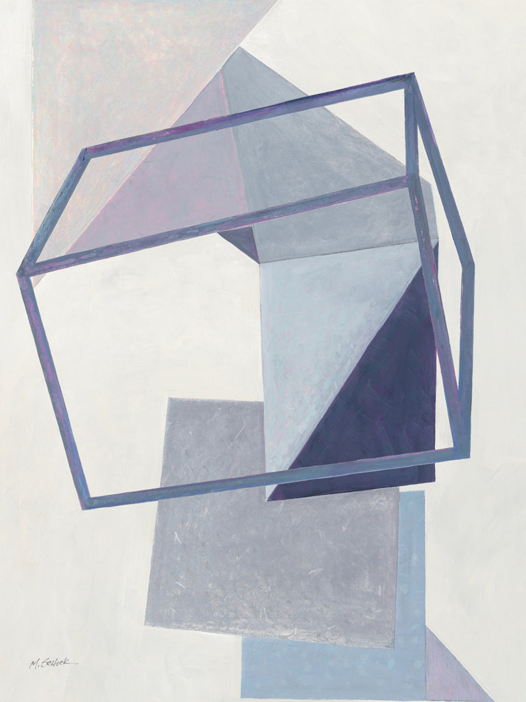 Reproduction of Paper Trail III Crop by Mike Schick - Wall Decor Art