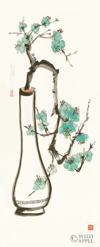 Reproduction of Jade Blossom by Chris Paschke - Wall Decor Art