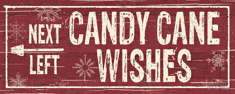 Reproduction of Christmas Signs VI by Pela Studio - Wall Decor Art