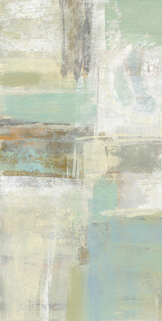 Reproduction of Shades of Celedon II by Silvia Vassileva - Wall Decor Art