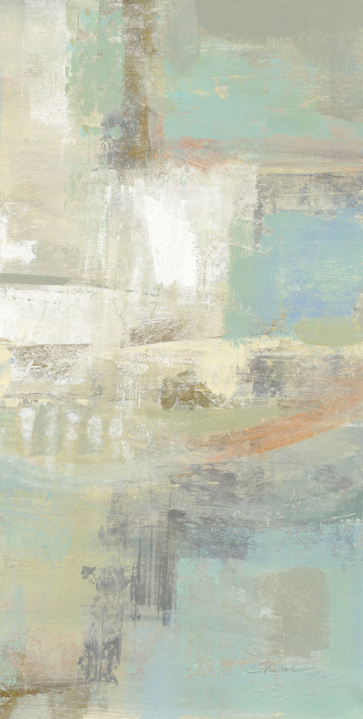 Reproduction of Shades of Celedon III by Silvia Vassileva - Wall Decor Art